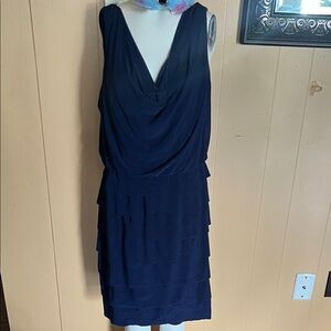 Elegant Black Sleeveless Dress size 12